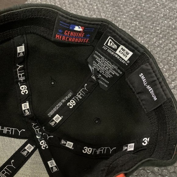 Vintage New Era 3930 MLB Miami Marlins 2Tone Script Adult S/M OS New RARE DESIGN - Picture 6 of 7